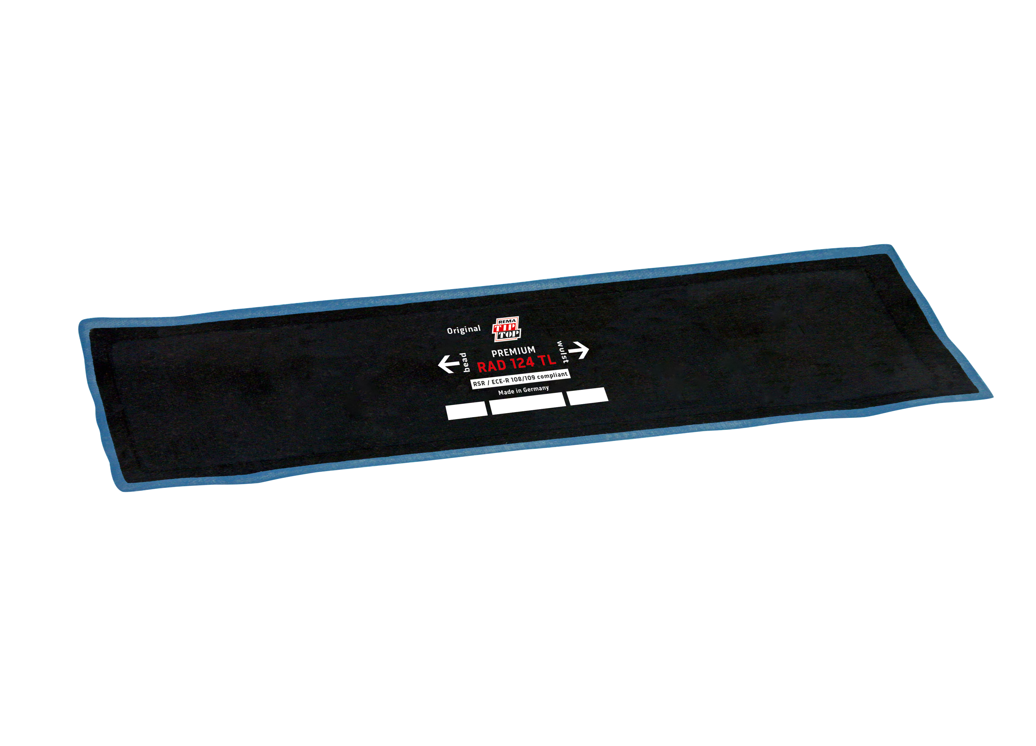 502 1245 пластырь кордовый 124TL PREMIUM 75*220мм (2слоя) 1шт.