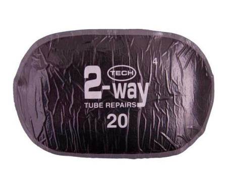 20BK Заплата овальная TECH 2-WAY 160х100мм, 1шт